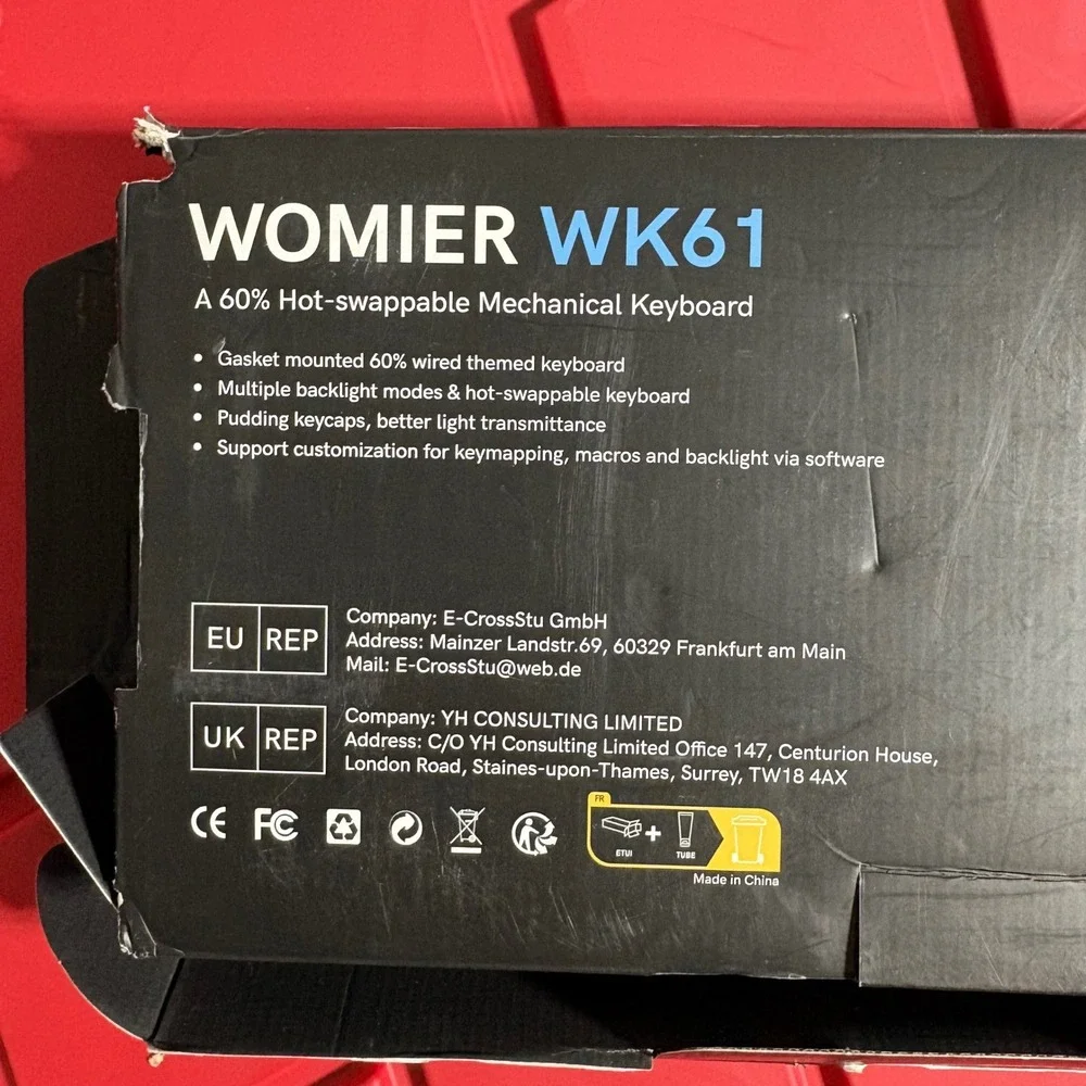 Womier wk61 mechanical